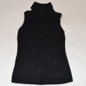 Brooks Brothers kid mohair and wool turleneck tank